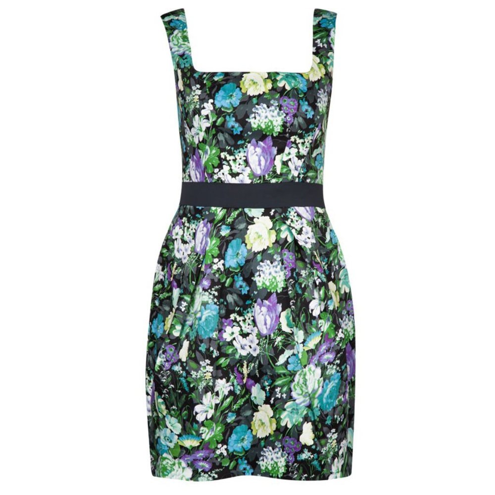 Floral mini dress